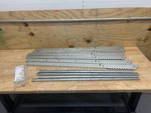 lot 93 image: IRONTON Adjustable Steel Logging Sawhorse, 330-Lb. Capacity