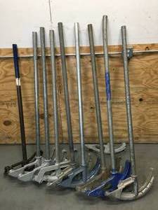 lot 133 image: Lot of 9 - Pipe Benders