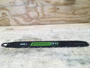 lot 144 image: Greenworks Pro 18 Bar And Chain