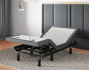 lot 6A image: Sven & Son Twin Sized Adjustable Bed Model # NL500FB TXL