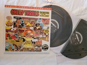 lot 25 image: Janis Joplin CHEAP THRILLS Mobile Fidelity Vinyl LP Album Record
