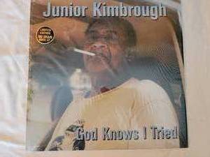 lot 26 image: Junior Kimbrough GOD KNOWS I TRIED Vinyl LP Album Record