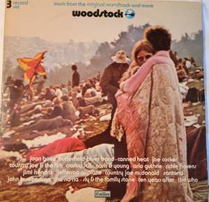 lot 47 image: WOODSTOCK Triple Vinyl LP Album Record