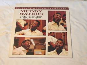 lot 65 image: Muddy Waters  Folk Singer (1008 Mobile Fidelity Vinyl)