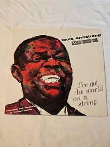 lot 87 image: Louis Armstrong  Ive Got the World on a String MG V-4023