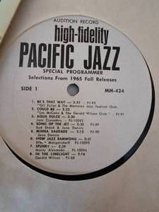 lot 104 image: RARE 1965  Promo SPECIAL PROGRAMMER Sampler Vinyl LP Album Record
