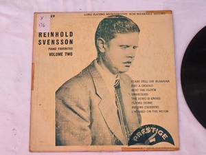 lot 118 image: Reinhold Svenson 10 Inch LP, Piano Favorites Volume Two