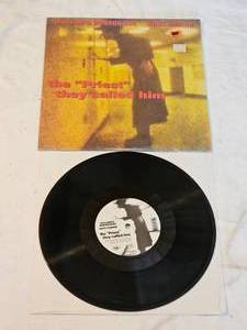 lot 11 image: Burroughs  Cobain  The Priest They Called Him - 10 inch single side LP,  SIGNED