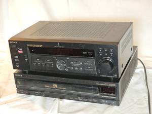 lot 10B image: Sony Receiver STR-DE475 & Disc Player CDP-C500