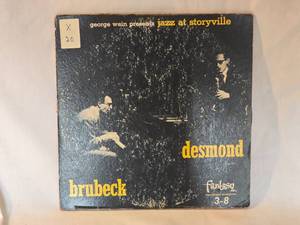 lot 136 image: The Dave Brubeck Trio and Quartet - Jazz at Storyville - 10 Mono LP - Fantasy 3-8