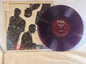 lot 138 image: EARLY COLORED VINYL Paul Desmond & Dave Brubeck - Paul and Dave Jazz Interwoven - 10 Mono LP - Fantasy  3-20