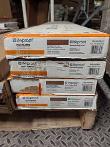 lot 60 image: Lifeproof Butler Hickory 8.7X48 Vinyl Plank (80.24 Sq Ft)