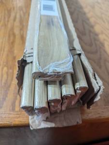 lot 55 image: 6 -0.75 in. T x 2.37 in. W x 78.7 in. L Laminate Stair Nose Molding