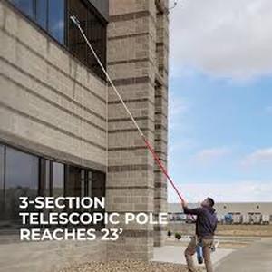 lot 29 image: Wooster 8 ft. To 23 ft. Long-Reach Extension Pole