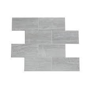 lot 66 image: Aspect Collage Gray Subway 12.13 in. x 15 in. PVC Peel and Stick Tile (3.78 sq. ft.)