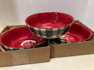 Christmas Serving Bowls