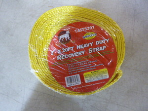 White Dot 20 Heavy Duty Recovery Strap