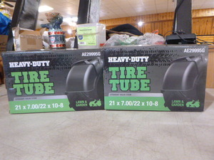 2 Heavy Duty Tire Tubes