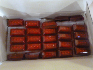50 Red ClearanceMarker Lights