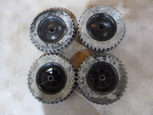 4 Plastic Tires