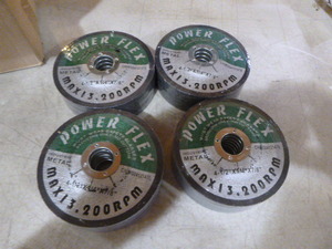 4 Packs of Power Flex Cutting Wheels