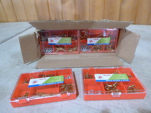 8 Packs of PTC Hooks and Eyes