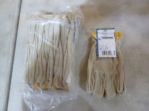 12 Pair of Cordova Cowhide Work Gloves