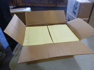 Case of Top Legal Pad Notepads