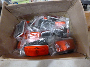 Box of Red ClearanceMarker Lights