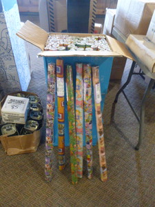 60 Rolls of Gift Wrap Paper