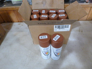 12 Cans of Prime Blend Automotive Spray Paint