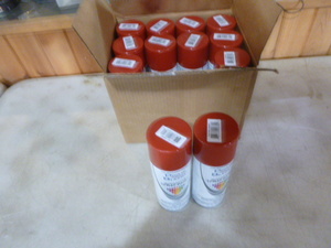 12 Cans of Prime Blend Automotive Spray Paint