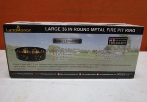 lot 14 image: LandHonor 36 Fire Pit Ring