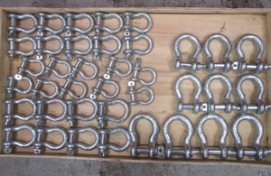 lot 38 image: Anchor Shackles 38pcs 34-1 14