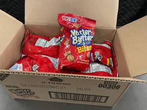 lot 33 image: CA 2 - Case of 12 Nutter Butter Bites (3 oz Bags)
