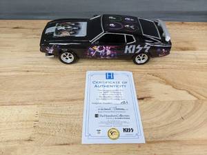 lot 31 image: Limited Edition KISS 73 Mustang Die Case Car by The Hamilton Collection with COA