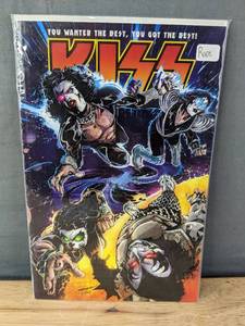 lot 101 image: IDW Number 2 Comic Book KISS You Wanted the Best, You Got the Best