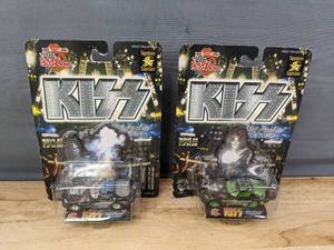 lot 86 image: Vintage Racing Champions Hot Rockin Steel Peter Criss Car Cat Man #4 Die Cast & 1998 Racing Champion Signature Series #3 Space Ace- Ace Frehley