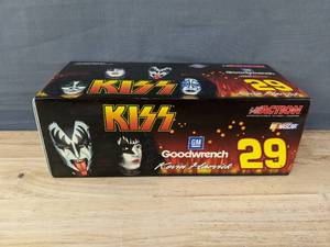 lot 52 image: Action Collectible #29 Kevin Harvick Chevy Rock n Roll GM GoodwrenchKISS 2004 Monte Carlo 124 Scale Stock Car