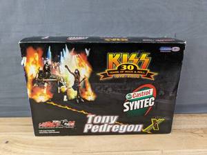 lot 37 image: KISS Tony Pedregon 30 Years of Rock and Roll Die Cast Nitro Funny Car 2002