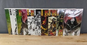 lot 155 image: 10 KISS Blood and Stardust Issue #4 Dynamite Comic Books Covers A-J