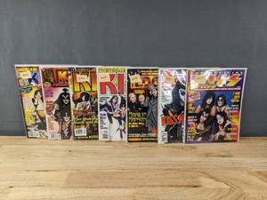 lot 120 image: 7 Assorted Kiss Magazines - 1996-2003