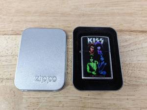 lot 4 image: KISS Zippo Lighter with Box