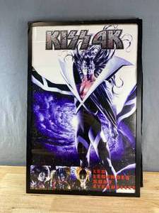 lot 210 image: 4 KISS 4K Legends Never Die Framed Prints