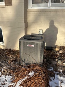 lot 51 image: Home Air Conditioning System - Lennox Outdoor AC Unit, Indoor Ducting and Air Exchanger, Wiring, Tubing