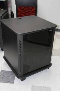lot 11 image: Middle Atlantic Reference-Series Mobile Equipment Audio  Video Rolling Rack - Model RFR-1628 - $1,000 Online