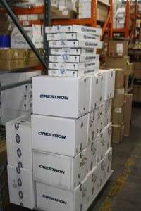 lot 75 image: Large LOT of Miscellaneous New and NewOpen-Box Crestron Pro Audio Video Control Items and Accessories