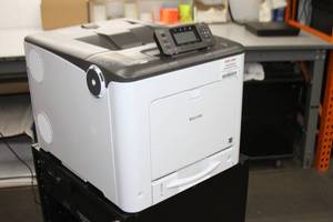 lot 26 image: Ricoh SP C360DNw High-Quality Home Office  Business Compact Color LED Printer