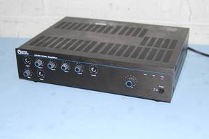 lot 62 image: Atlas Sound AtlasIED 6-Input Commercial Pro Audio Mixer  Amplifier 120-Watts x 1  70V