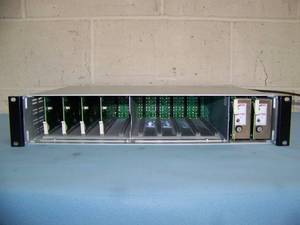 lot 113 image: Ross Video System Module Rack with 2 Power & 4 Cards